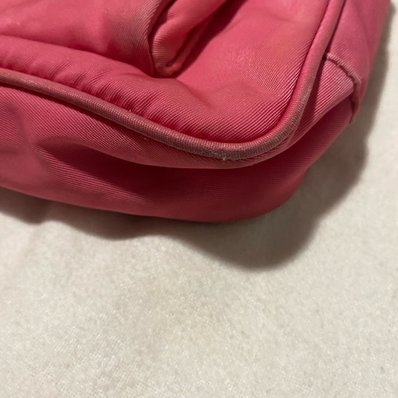 Authentic Prada Tessuto + Saffian Crossbody in Peonia - Picture 9 of 14